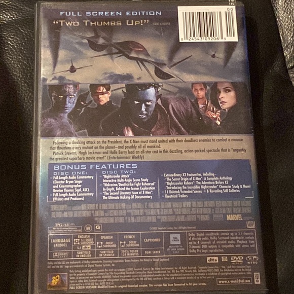 X2 X-Men United DVD - Picture 2 of 2